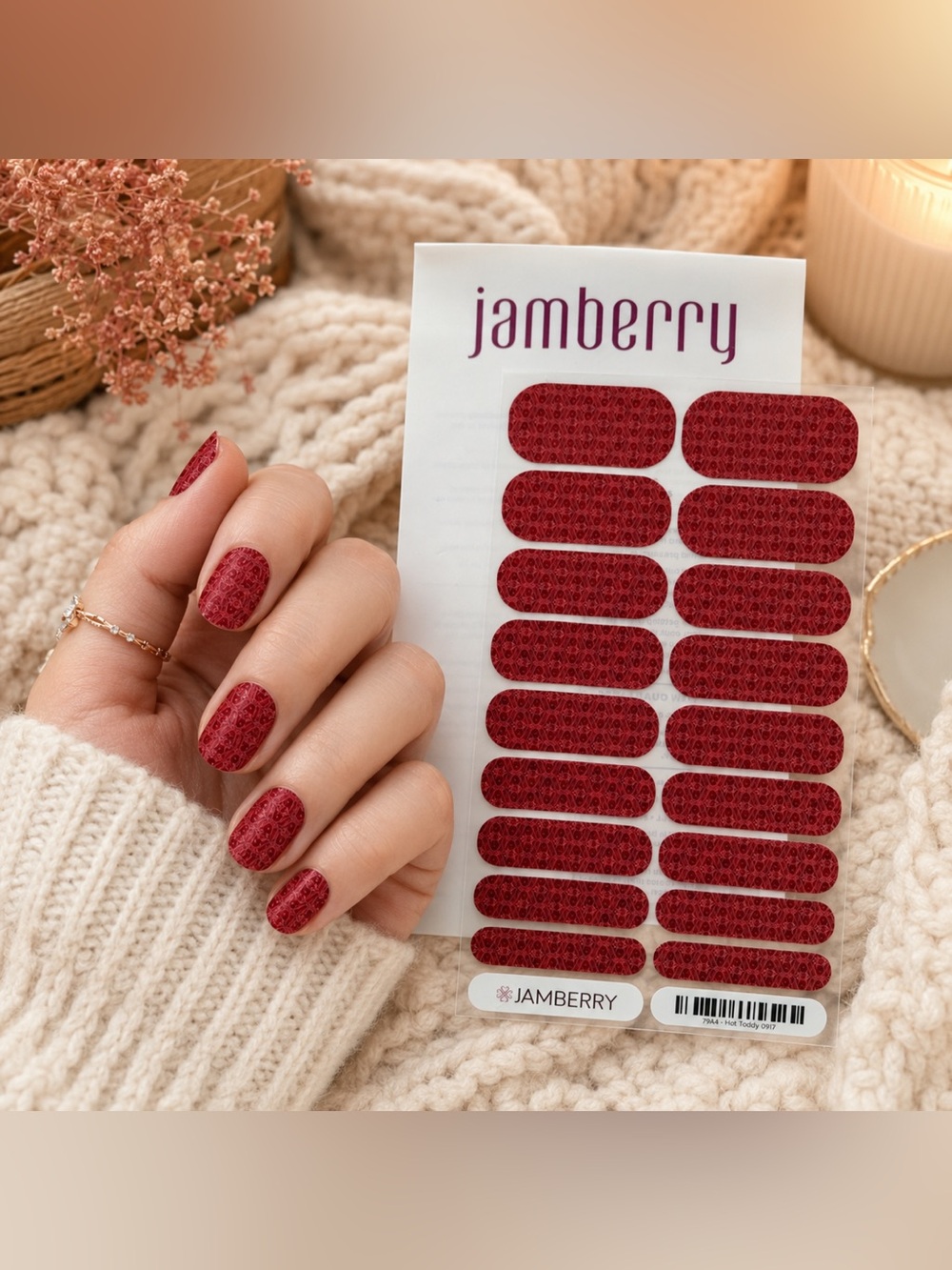 Jamberry Nail Wraps: Hot Toddy | Buy Three Get One Free
